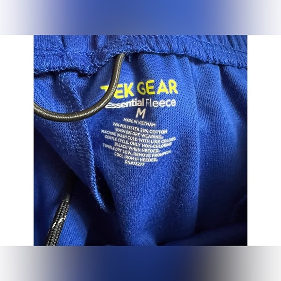 Tek Gear Fleece Hoodie & Jogger 2 Piece Set Size M - Picture 6 of 6